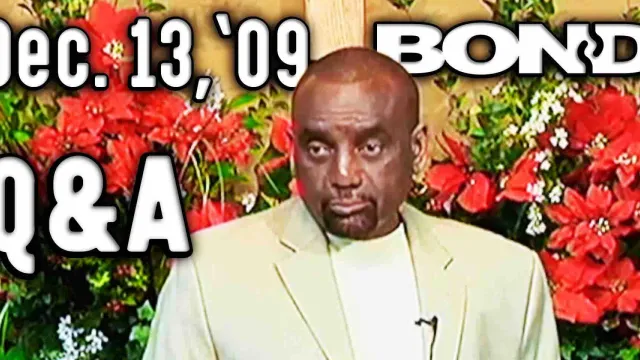 Sunday Service 12/13/09: Q and A