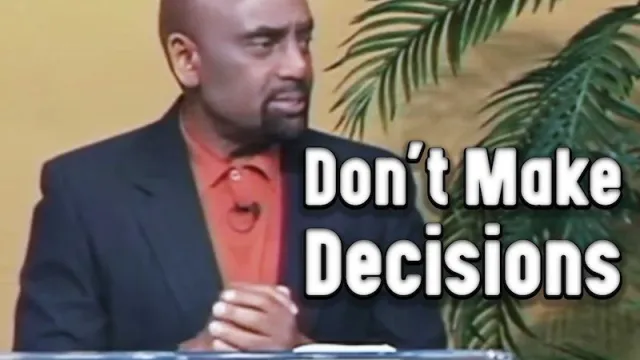 BOND Archive Sunday Service, Mar 24, 2013: Don't Make Decisions