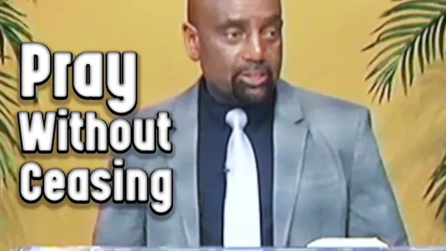 Pray Without Ceasing: Archive Sunday Service, June 2, 2013