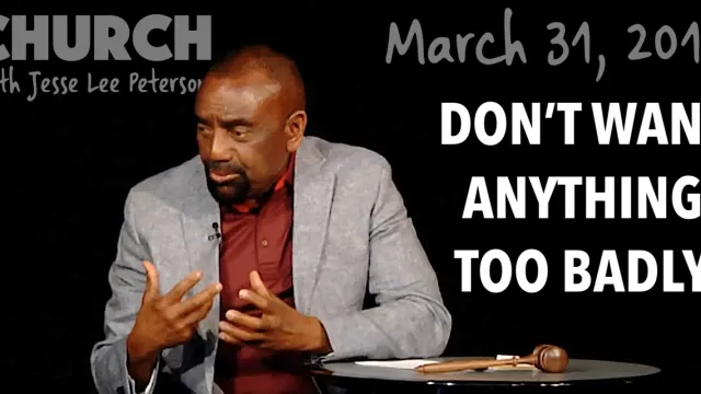 Don't Want Anything Too Badly (Church, Mar 31, 2019)