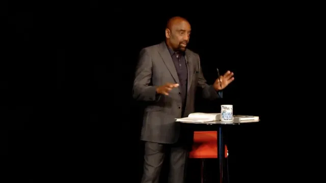 Jesse at Church asking, How do you see God?