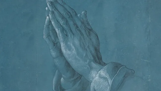Silent Prayer: Praying Hands artwork