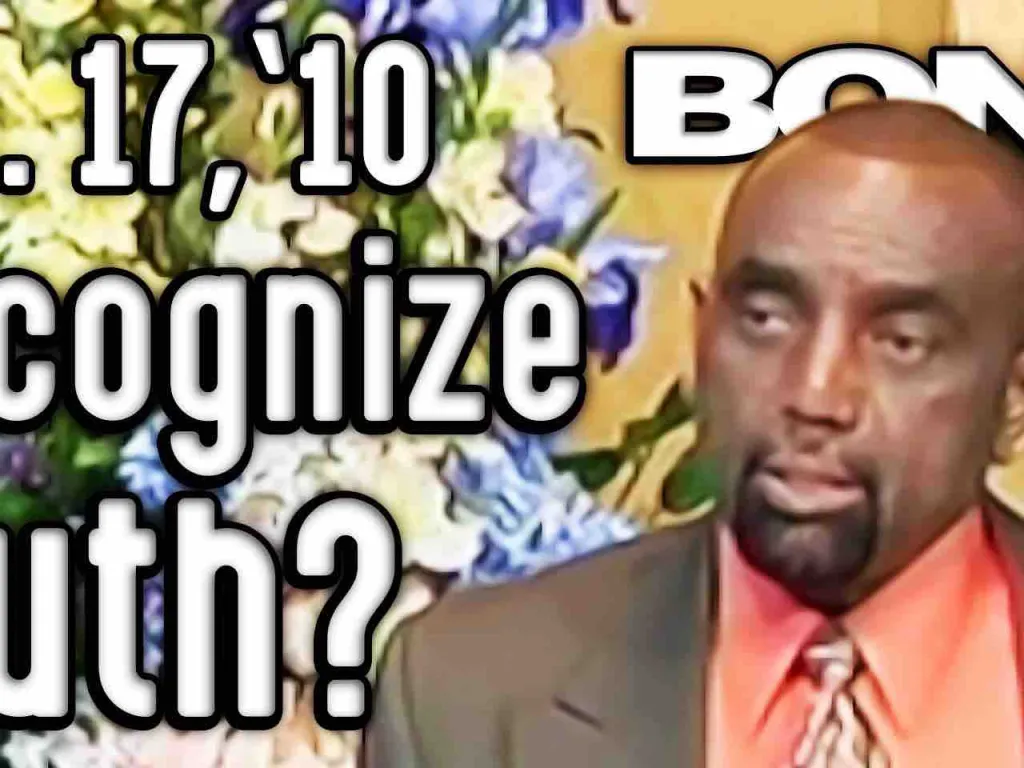 Sunday Service: How Do You Recognize Truth? (1/17/10)