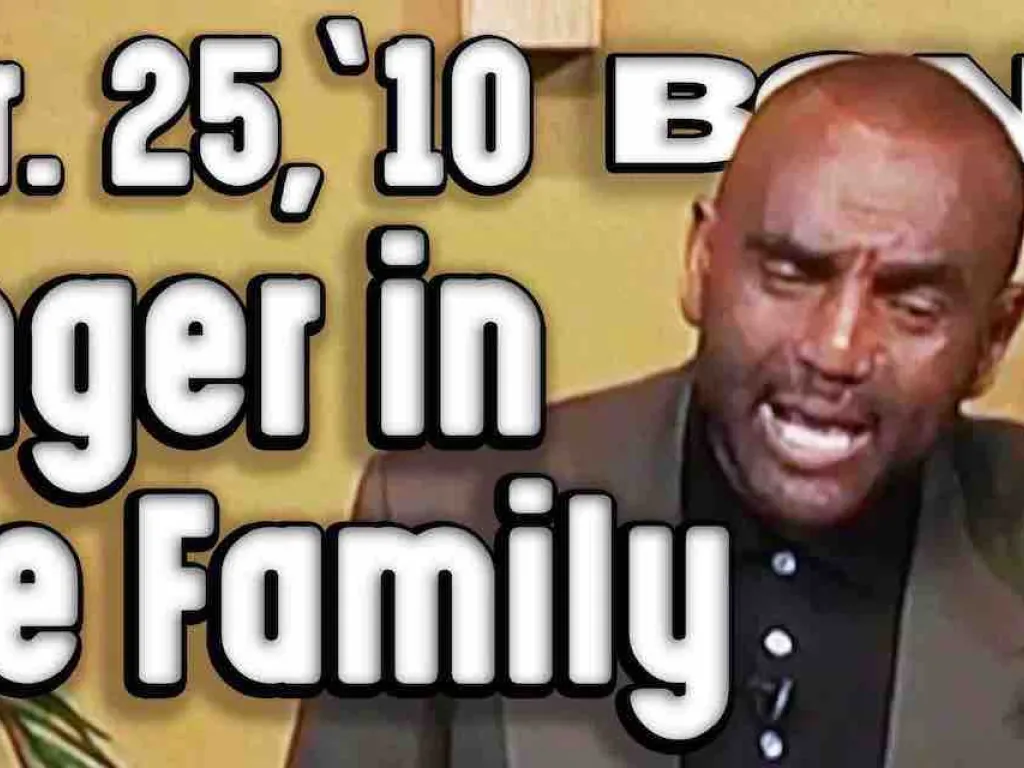 BOND Sunday Service: Anger in the Family (Apr 25, 2010)