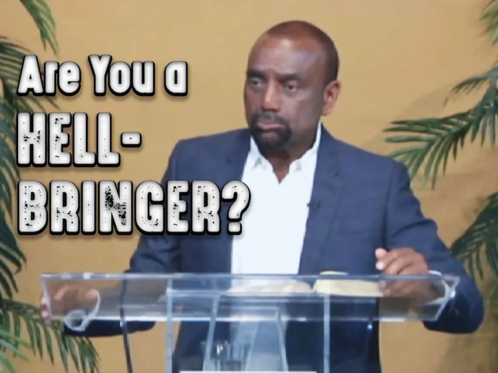 Are you a hell-bringer? Archive Sunday Service, Nov 10, 2013