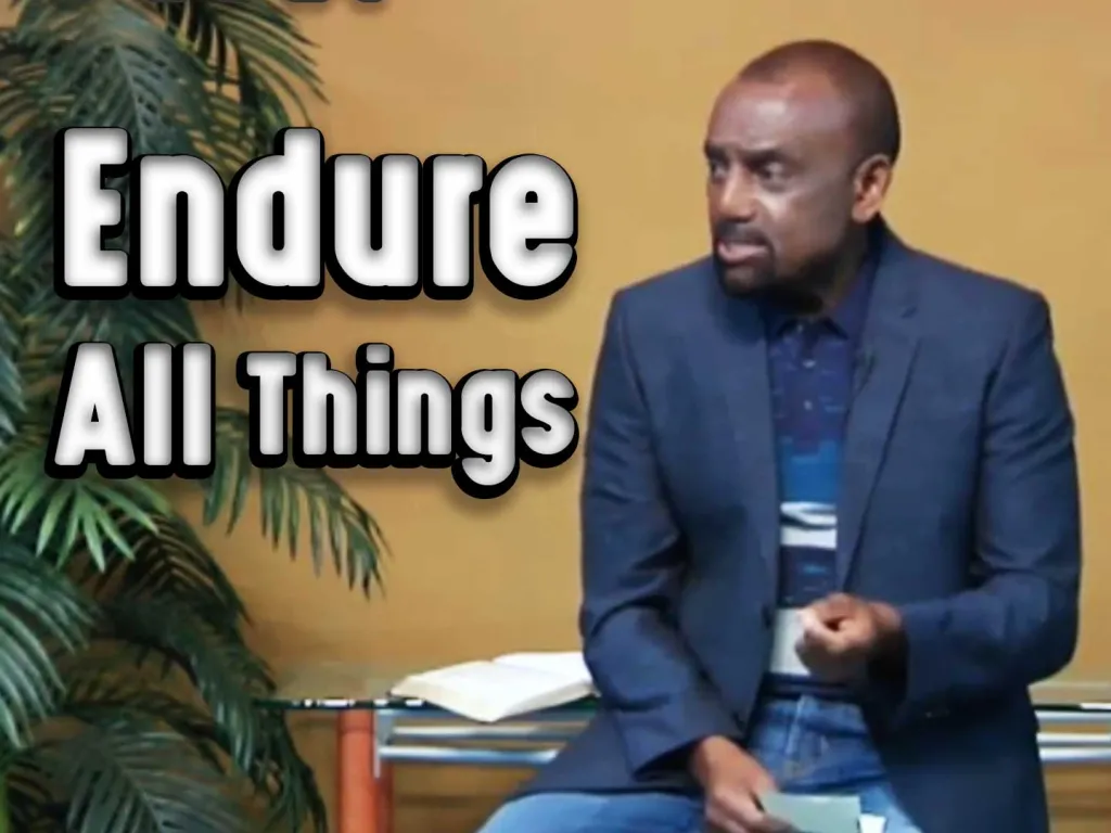 What is the purpose of faith? Archive 9/14/14 (Endure all things)