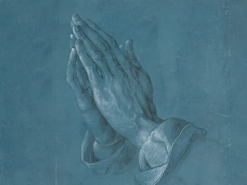 Silent Prayer: Praying Hands artwork