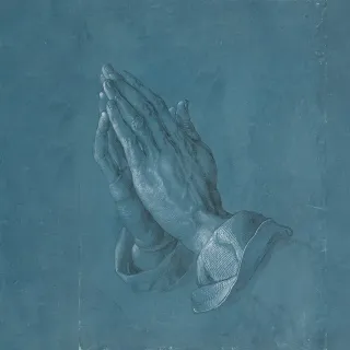 Silent Prayer: Praying Hands artwork