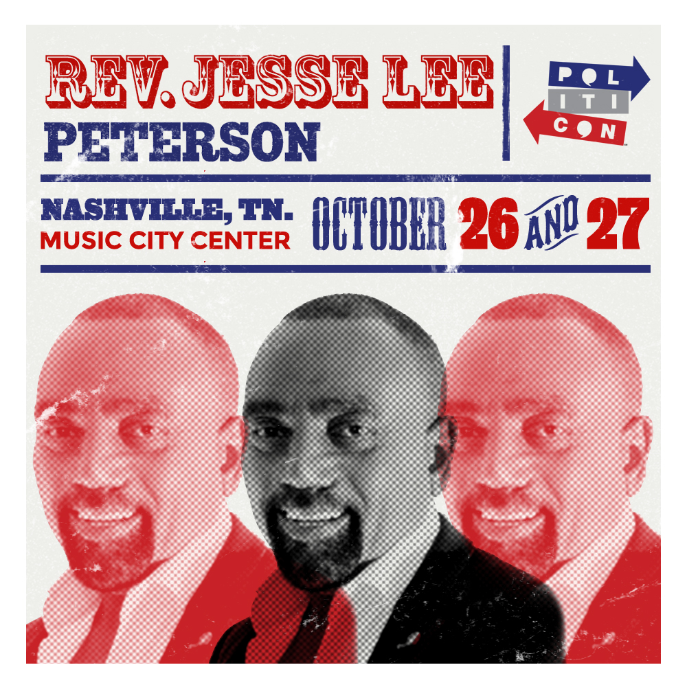 Jesse Lee Peterson speaking at Politicon