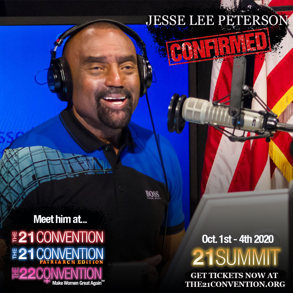 Jesse Lee Peterson speaking at The 21 Convention