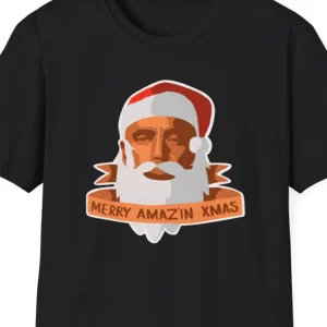 Merry Amazin' Xmas Jesse Santa tee