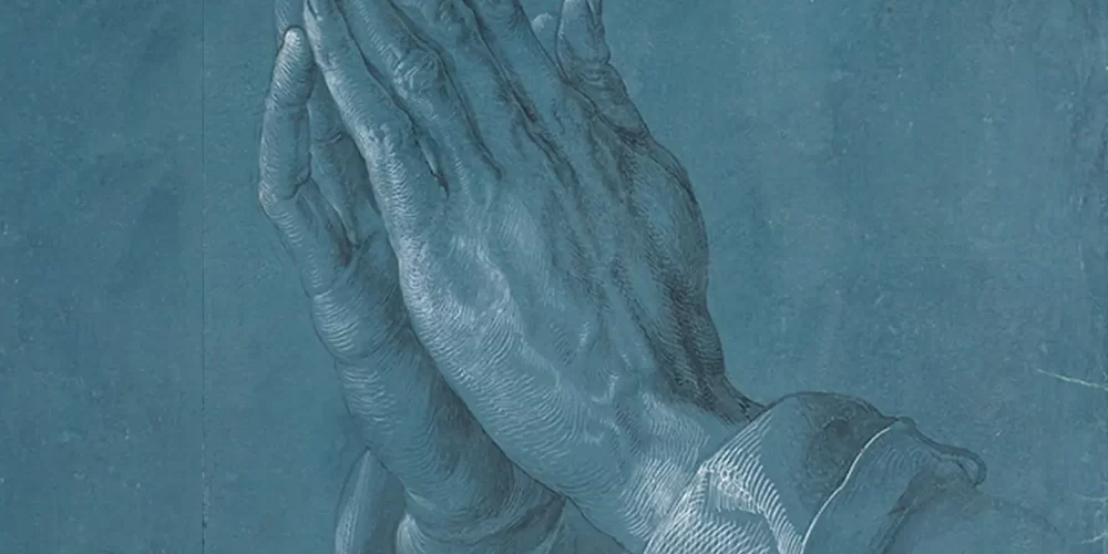 Silent Prayer (Praying Hands artwork)